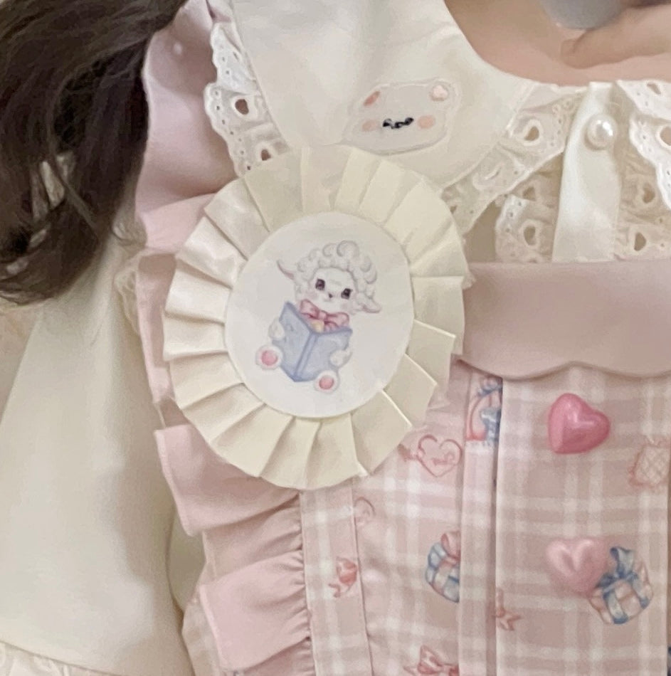 Cinderella - Goat Baa Bedtime Story - SheepPrint Kawaii Lolita JSK