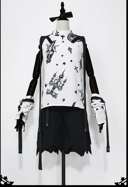 Princess Chronicles - Shadow Story - Sleeveless Daily Summer Shirt