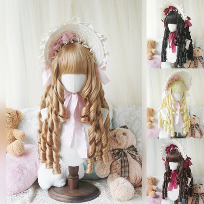 Imperial Tea - Vintage Lolita Wig Doll-Like Elegant Hair