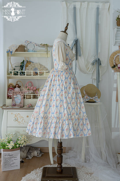 Miss Point - Happy Summer - Elegant Lolita Floral JSK Dress