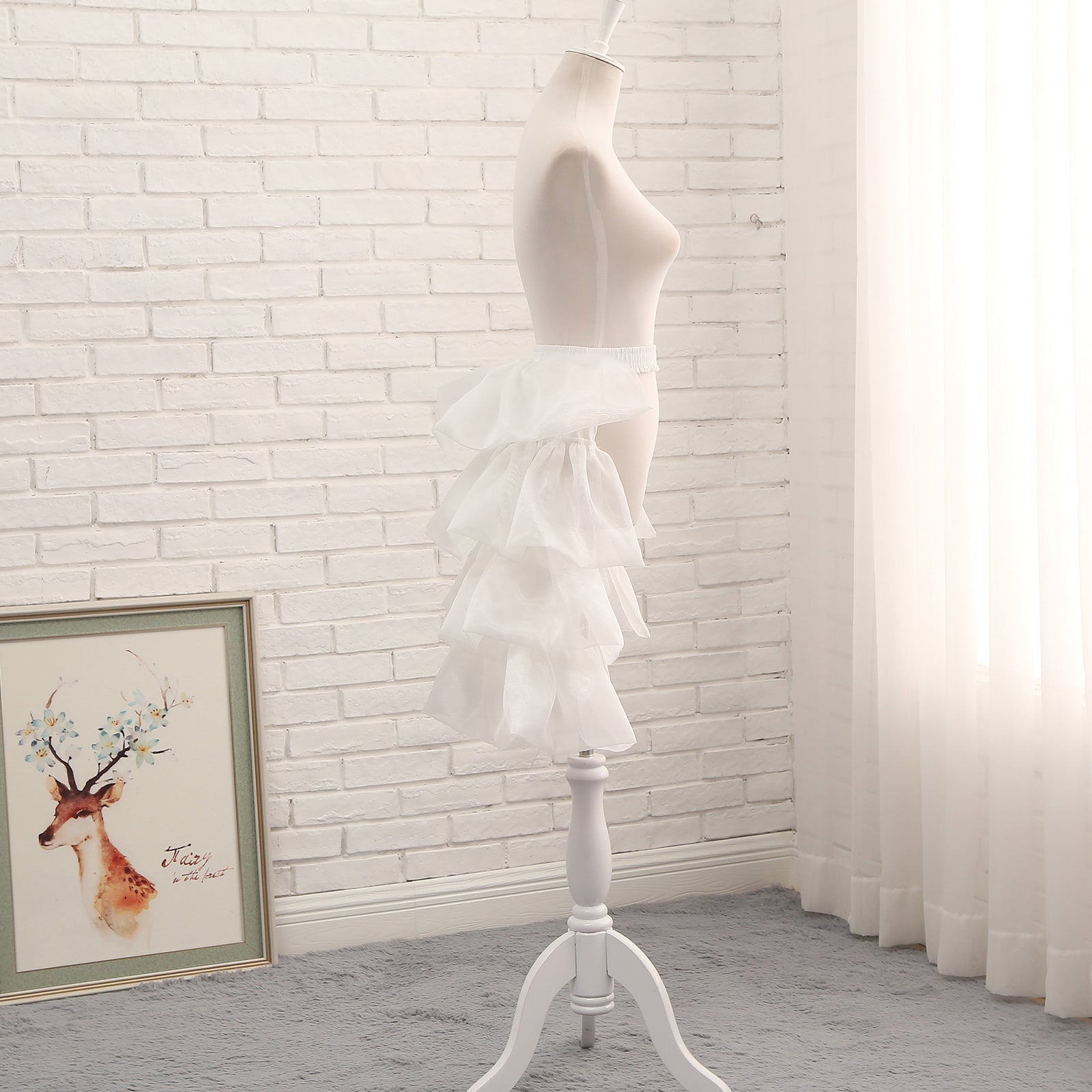 Manyiluo - Elegant Lolita Boneless Yarn Adjustable Pannier