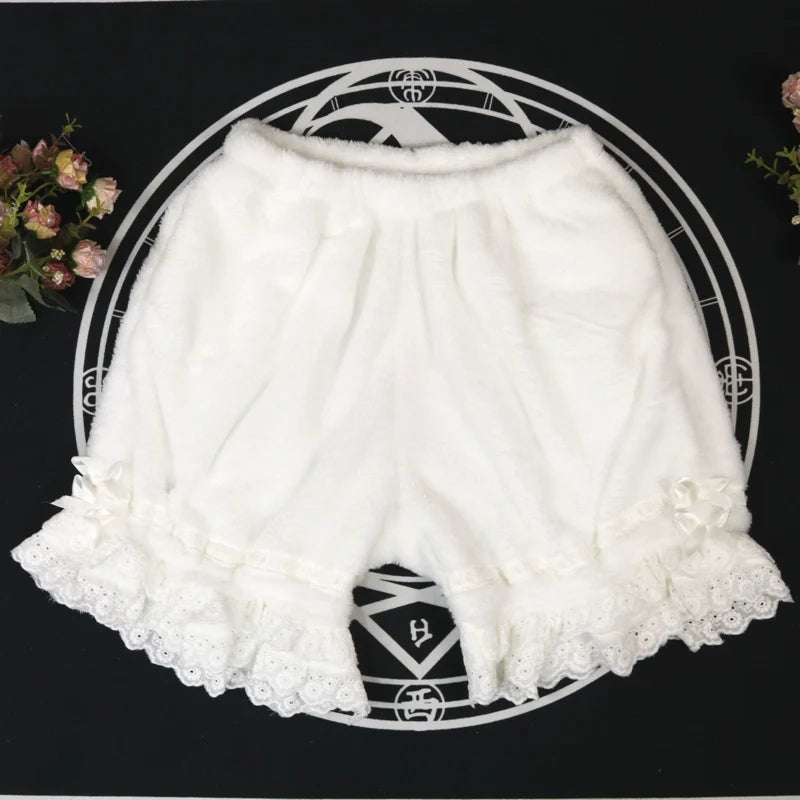 DMFS Lolita - Winter Lolita Fleece Bloomer Plush Lolita Homewear