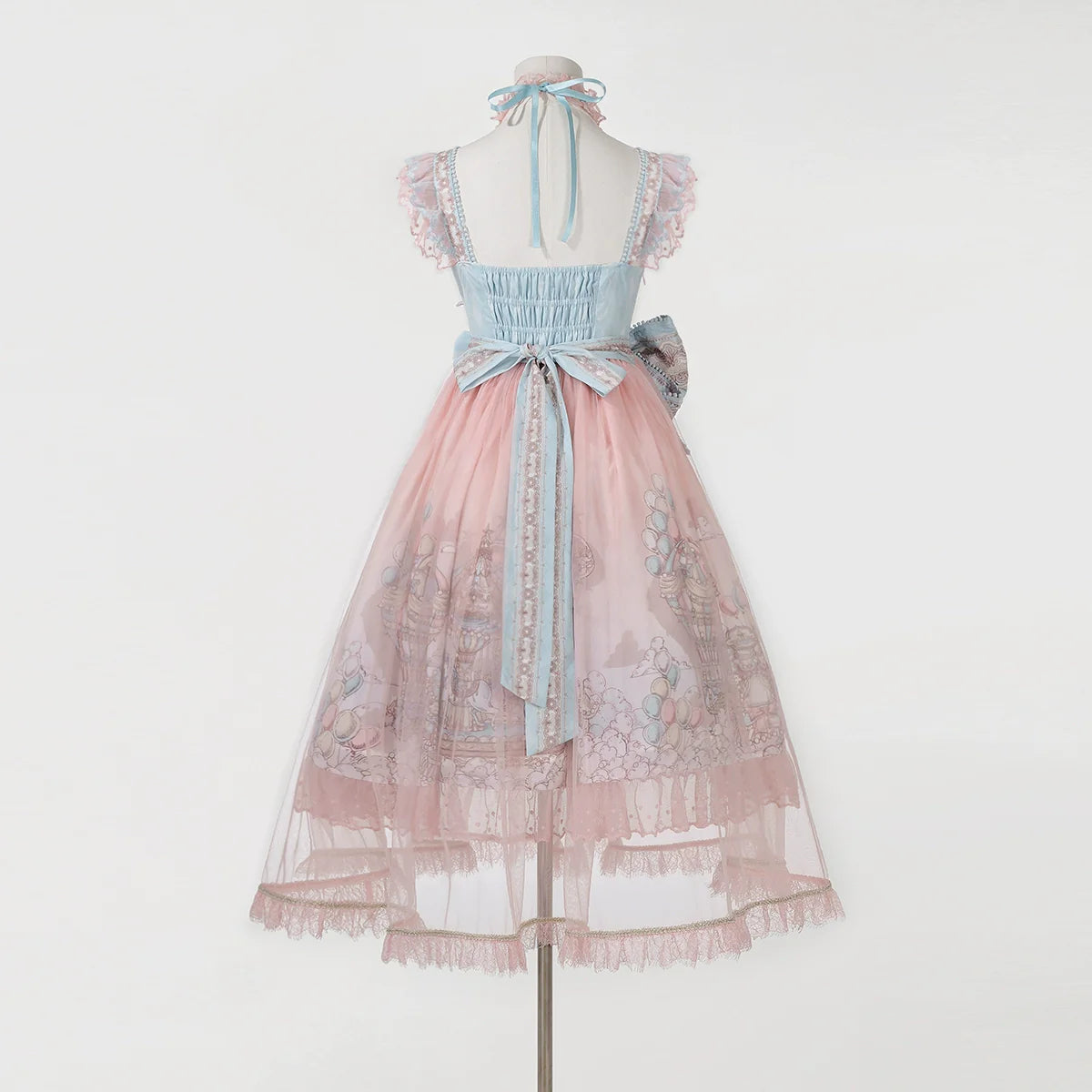 Designer Gift - CloudPlay - Sweet Lolita JSK Dress, Carousel Print