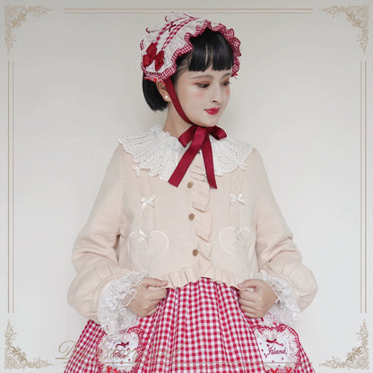 Dark Star Island - Sugar Frost - Sweet Lolita Cardigan Knit Embroidered Sweater