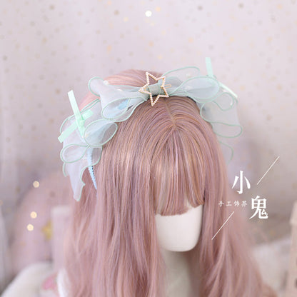 Xiaogui - Daily Lolita KC, Bow Pearl Headband