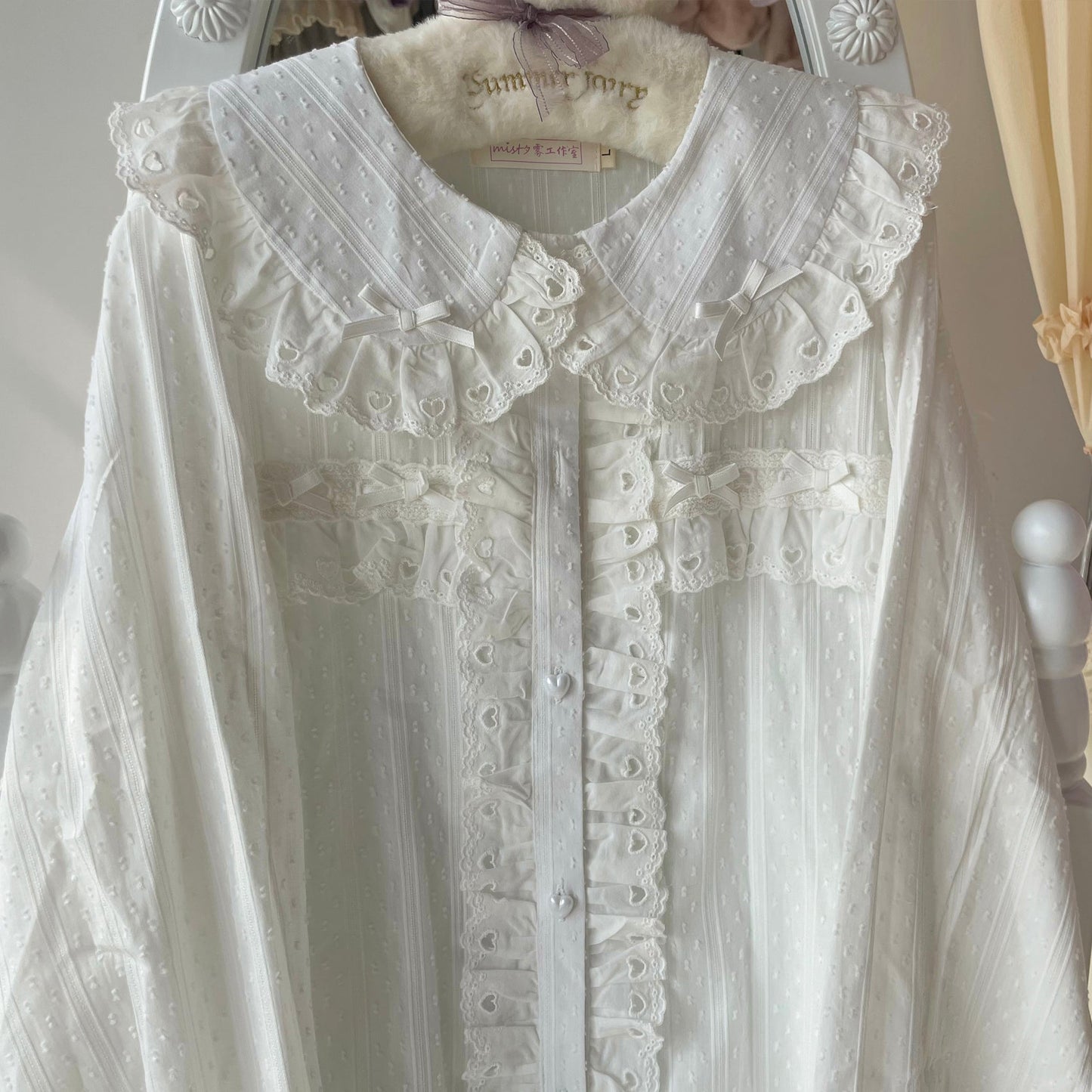 MIST - Sweet Lolita Blouse Doll Collar Multicolor