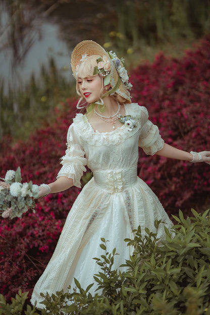 Miss Point - The Sally Gardens - Lotus Root Sleeve Lolita Blouse