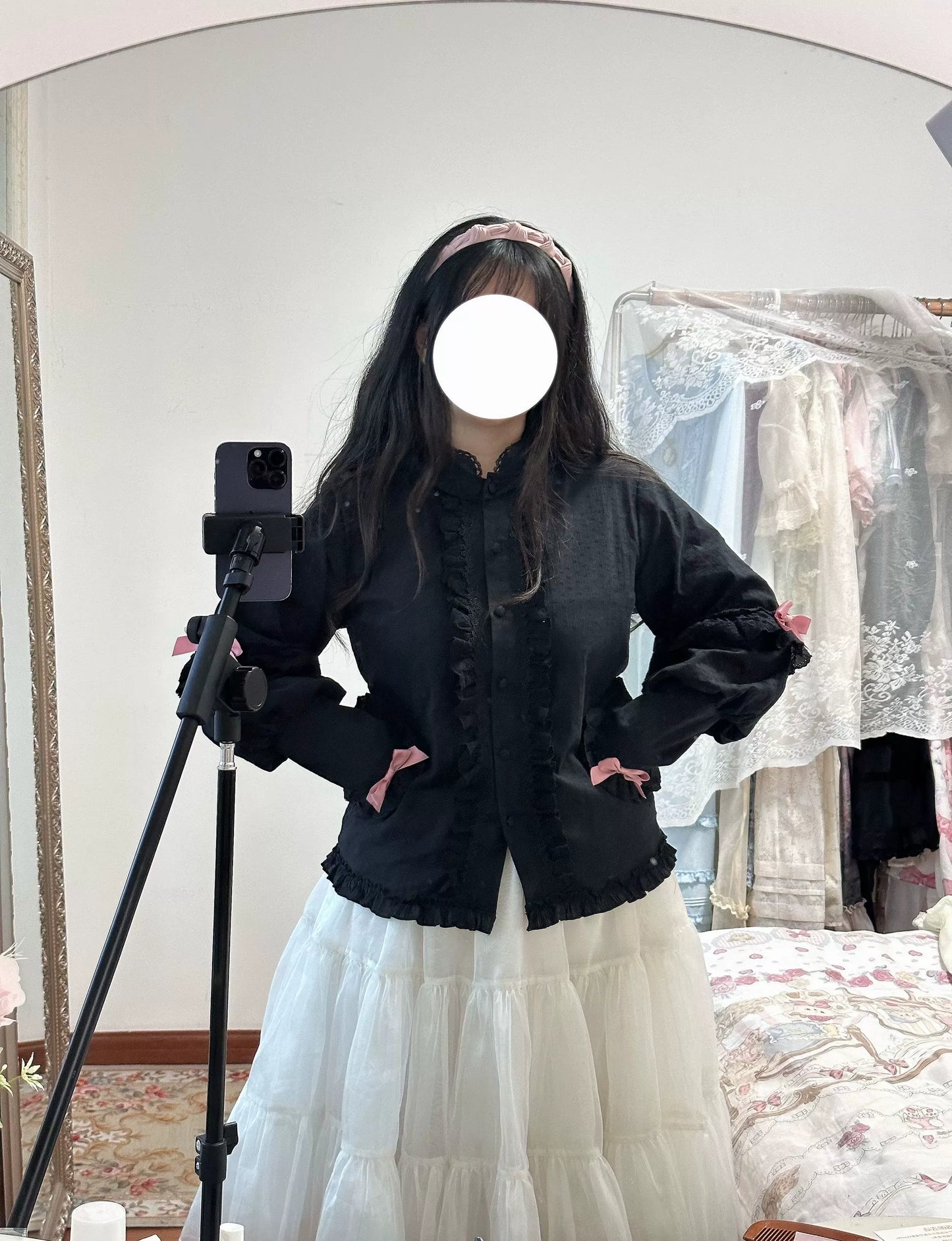 Uncle's Workshop - Missing Lamb Case - Gothic Lolita Dress Set with Sheep Prints