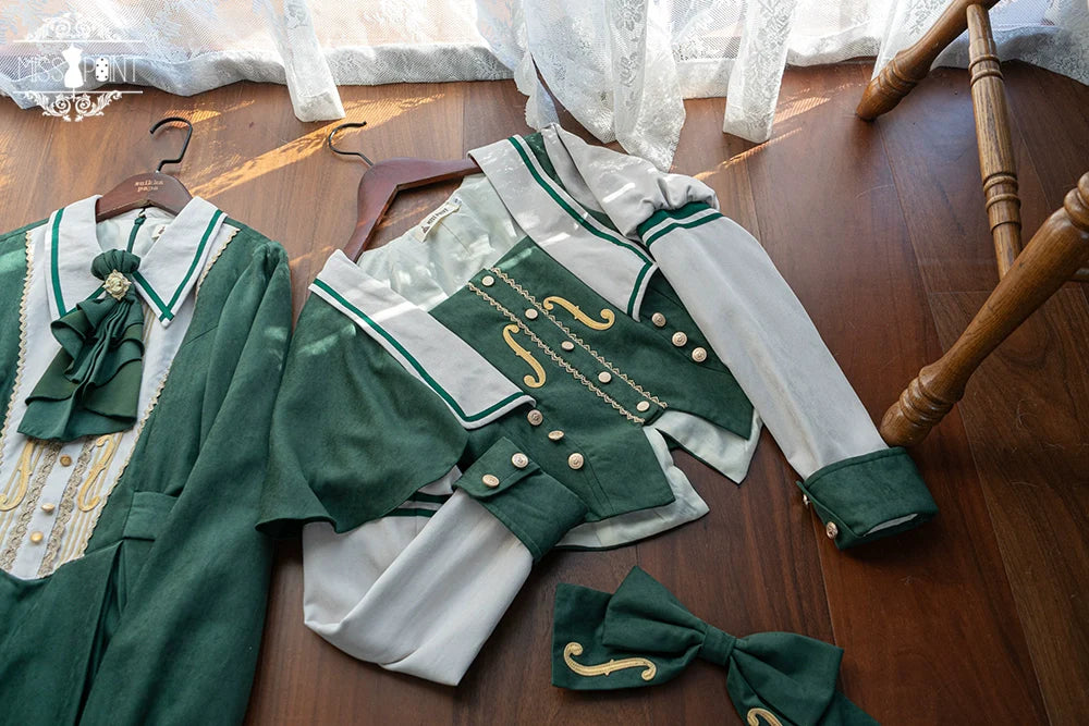 Miss Point - Elegant Lolita Coat - Golden Movement Customized Short Coat