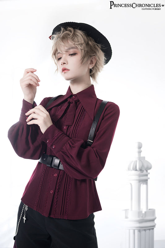 Princess Chronicles - Retro Ouji Lolita Blouse Multicolors