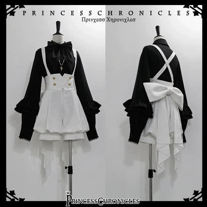 Princess Chronicles - Doll - Ouji Lolita Pink Blouse & White Shorts