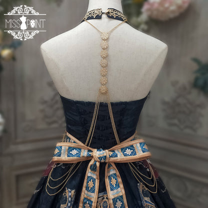 Miss Point - Dusk Bester - Egyptian Lolita Brooch Waistband Shawl