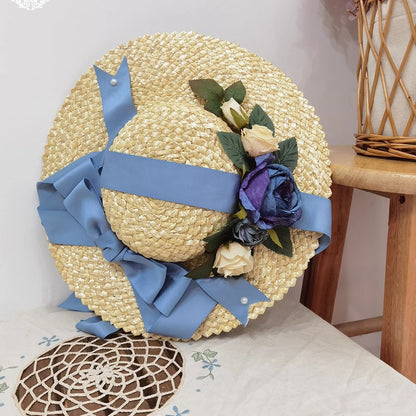 Miss Point - Lilyka Garden - Classic Lolita Headdress and Necklace Brooch Bow Trailing