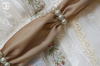 Miss Point - The Sally Gardens - Multicolors Ribbon Lolita Sash