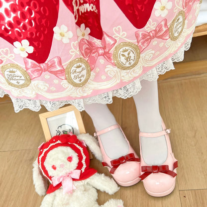 Dolly Doll - Lovers' Gift - Round Toe Middle Heel Mary Jane Lolita Shoes