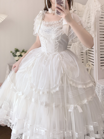 Yuexi - Plus Size Lolita Blouse Versatile Daily Loose Shirt