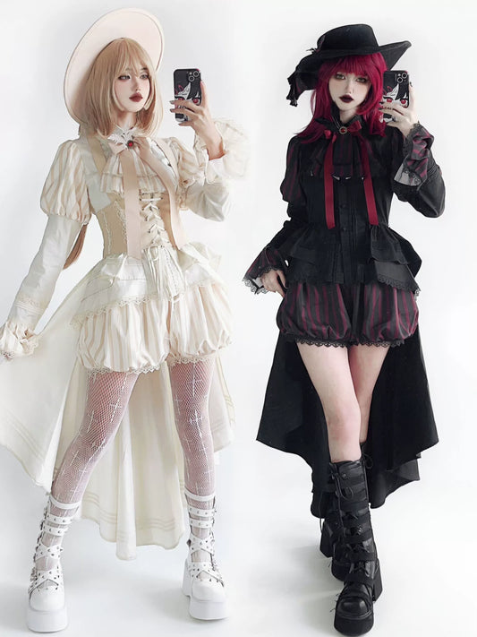 Uncle's Workshop - Ouji Lolita Shirt Set, Prince Style Bloomers
