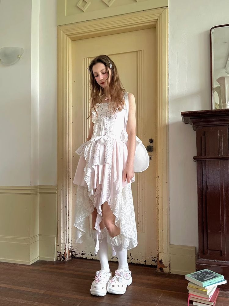 Angel suspender dress【s0000008727】