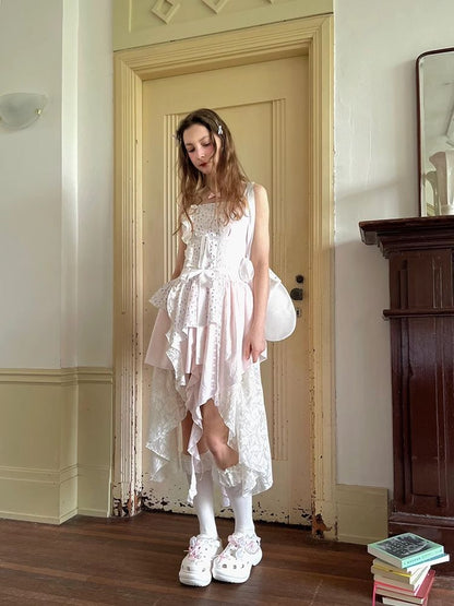 Angel suspender dress【s0000008727】