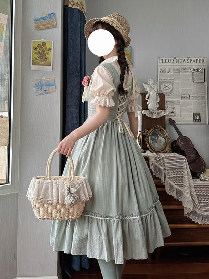Miss Point - Happy Summer - Elegant Lolita Floral JSK Dress