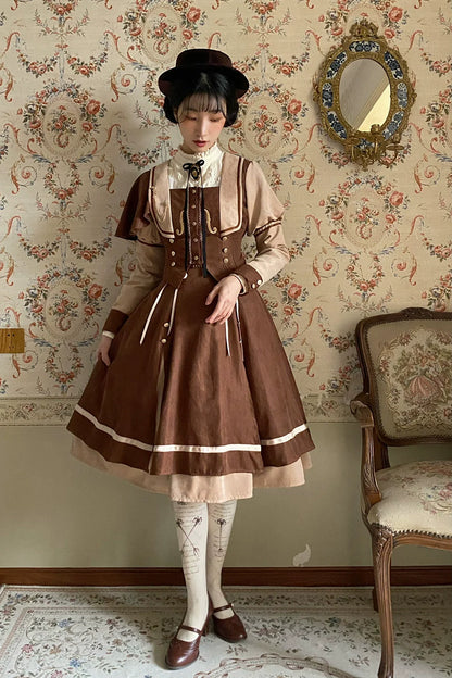 Miss Point - Elegant Lolita Coat - Golden Movement Customized Short Coat