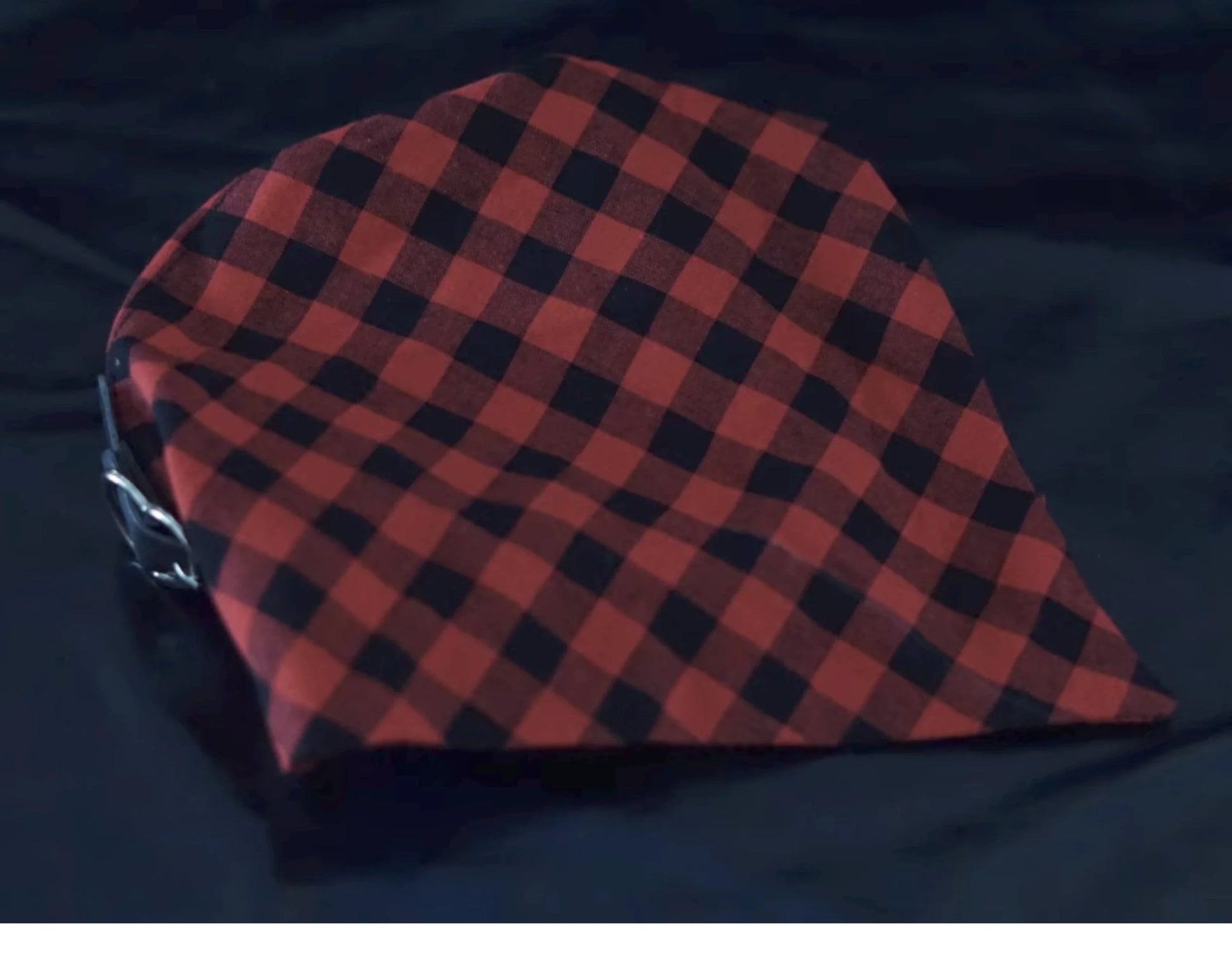 Strange Sugar - Gothic Lolita Black-red Plaid Hairband