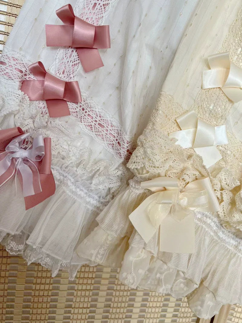 Ilovexiaolu - Gorgeous Lolita Bloomers in Coral Fleece & Cotton Styles