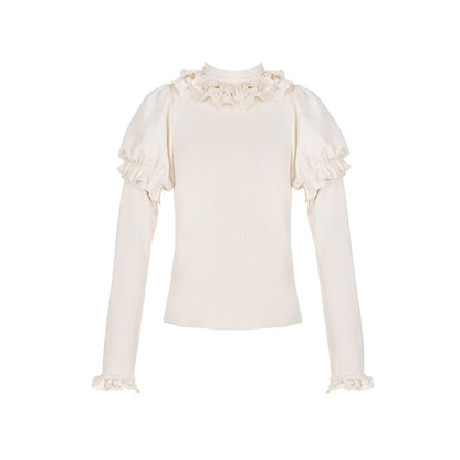 With PUJI - Confession Function - Wool Kawaii Lolita JSK Dress Suit