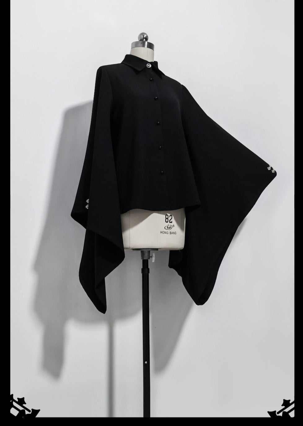 Princess Chronicles - Pomegranate Note - Han Lolita Wide Sleeves Ouji Blouse