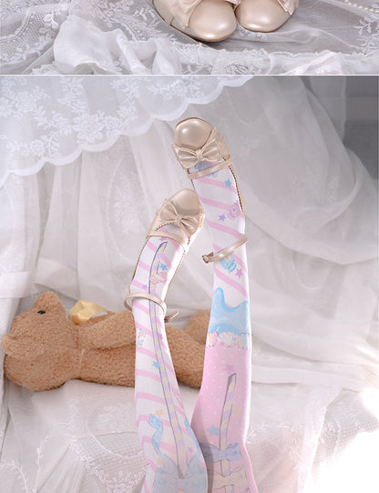 Roji roji - Holy Mace Fairy Kei Lolita Stockings