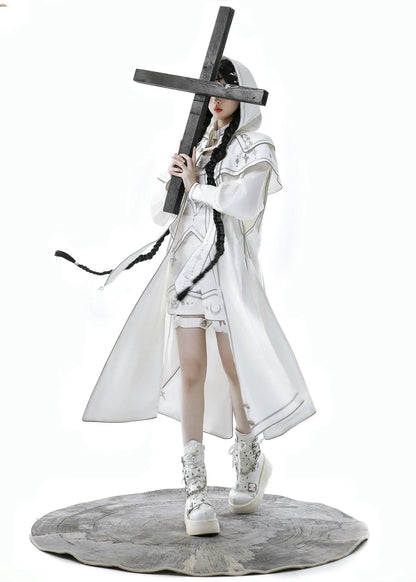 Cornfield Lolita - Bionic Dimension - Cyber-Lolita Techwear Cloak Set