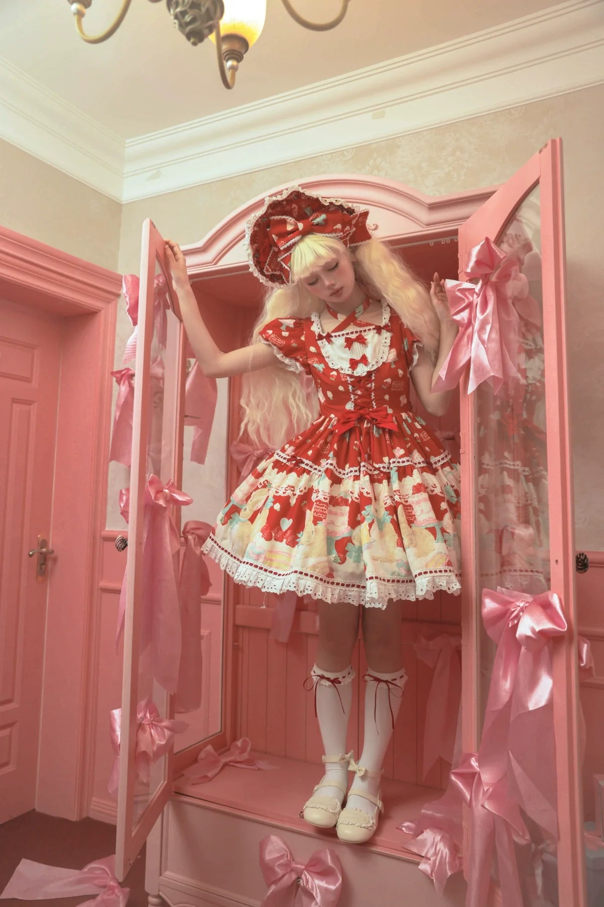 Dark Star Island - Honey Bunny Cake - Sweet Lolita JSK/OP/Strap SK/Shirt