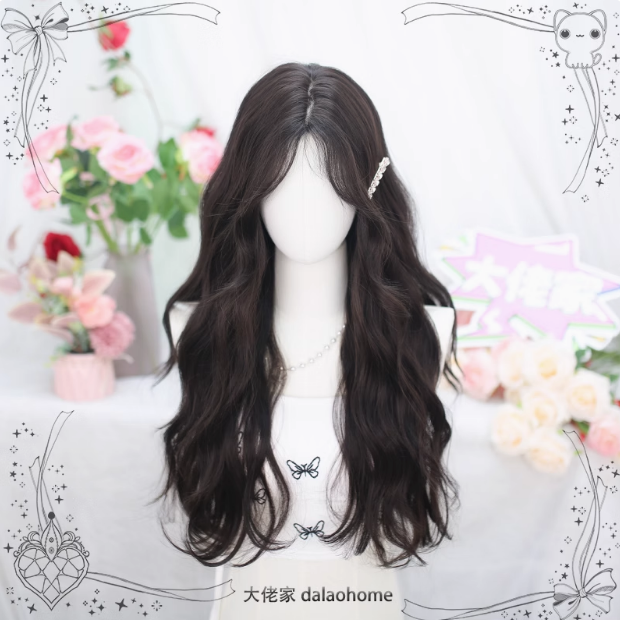 Dalao - Natural Lolita Wig Gentle Long Curly Hair