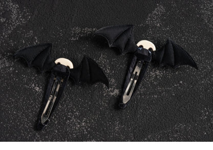 Strange Sugar - Gothic Hair Accessories Set Skulls Sharks Lolita Clips Headbands