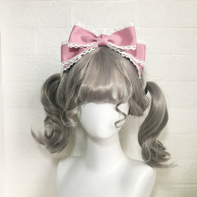 Qingyi Handmade - Sweet Lolita KC Multicolor Bow Lolita Headwear