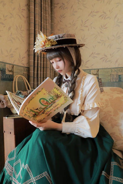 Yuan Su - Elegant  Solid Color Lolita SK