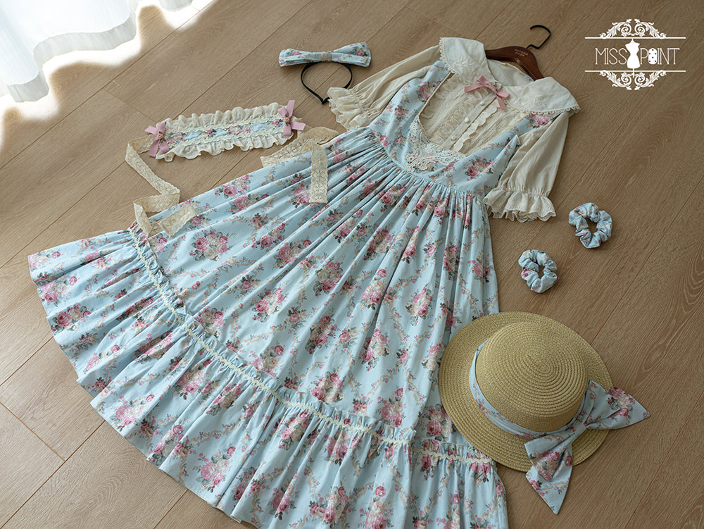 Miss Point - Happy Summer - Elegant Lolita Floral JSK Dress