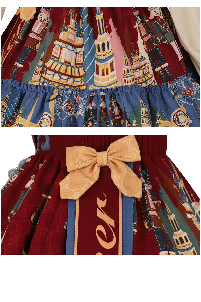 YingLuoFu - Santa Clara - Kawaii School Lolita JSK