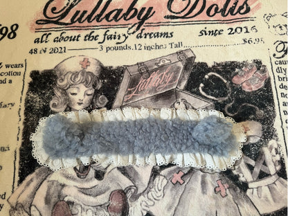 Akiyama Future Studio - Blueberry Tart Party - Sweet Blue Lolita Salopette Dress Blueberry Tart Print JSK Dress