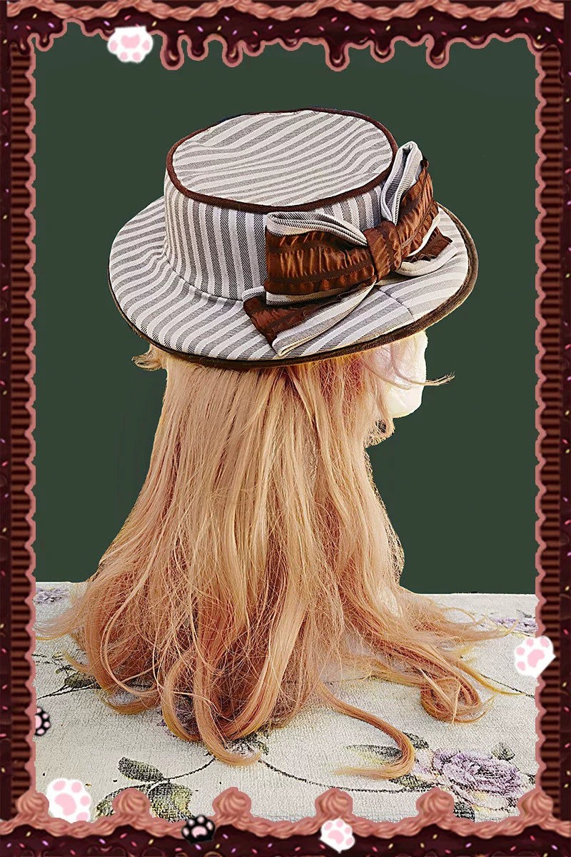 Infanta - From Afar - Vintage Striped Peppy-Style Lolita JSK & Cape