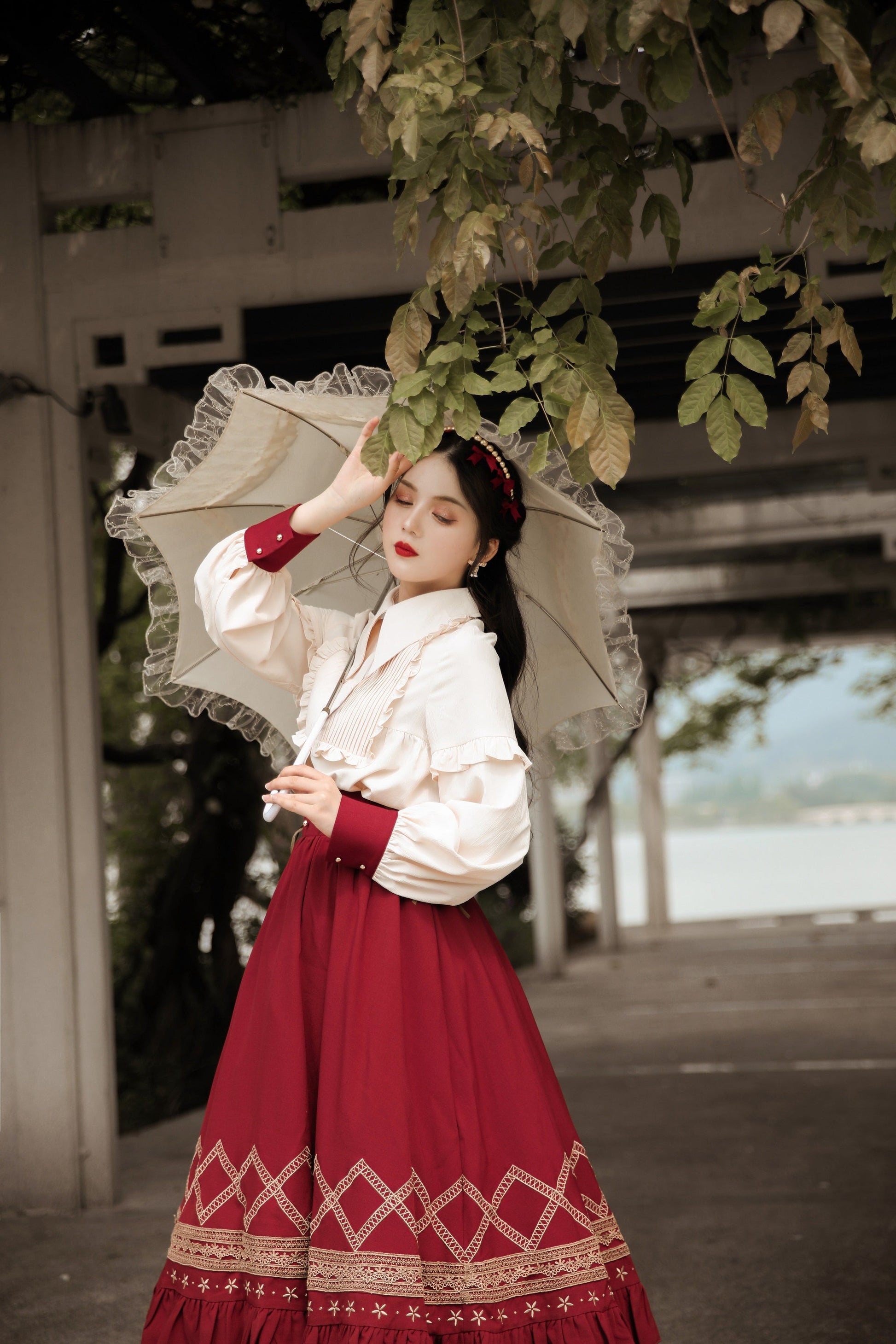 Yuan Su - Elegant Lolita Long Sleeve Blouse