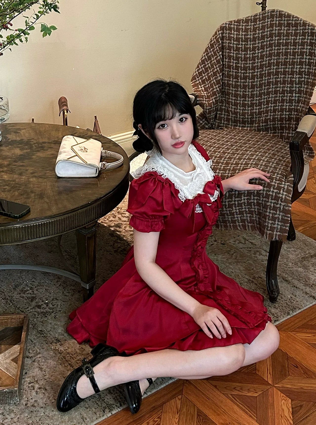 Sweet Wood - Plus Size Lolita OP Dress Summer Dress