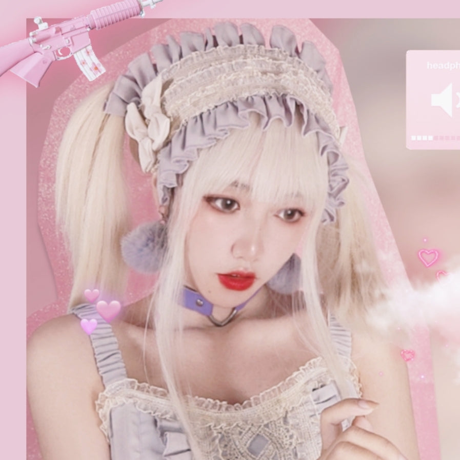 Eye Of White Crow - Sweet and Cool Lolita Headband KC