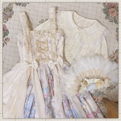 MIST - Sweet Lolita Golilla Short Sleeve Shirt