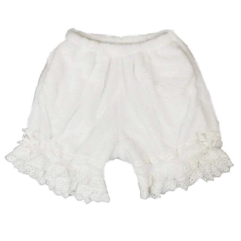 DMFS Lolita - Winter Lolita Fleece Bloomer Plush Lolita Homewear