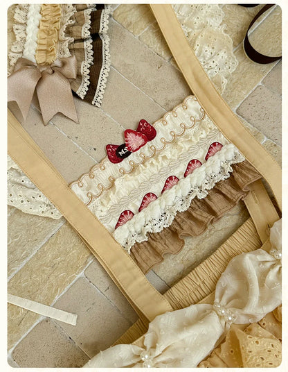 Mademoiselle Pearl - Cup Cake - Sweet Lolita OP Dress Kawaii Lolita JSK SK