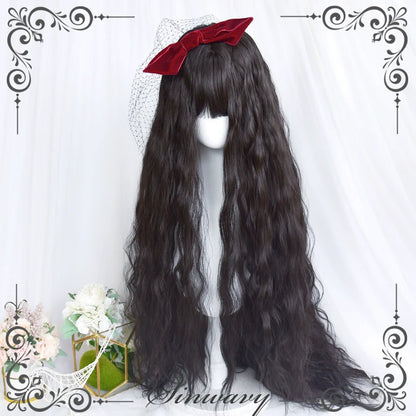 Sinwavy - Waltz - Elegant Lolita Long Curly Wig Multicolors