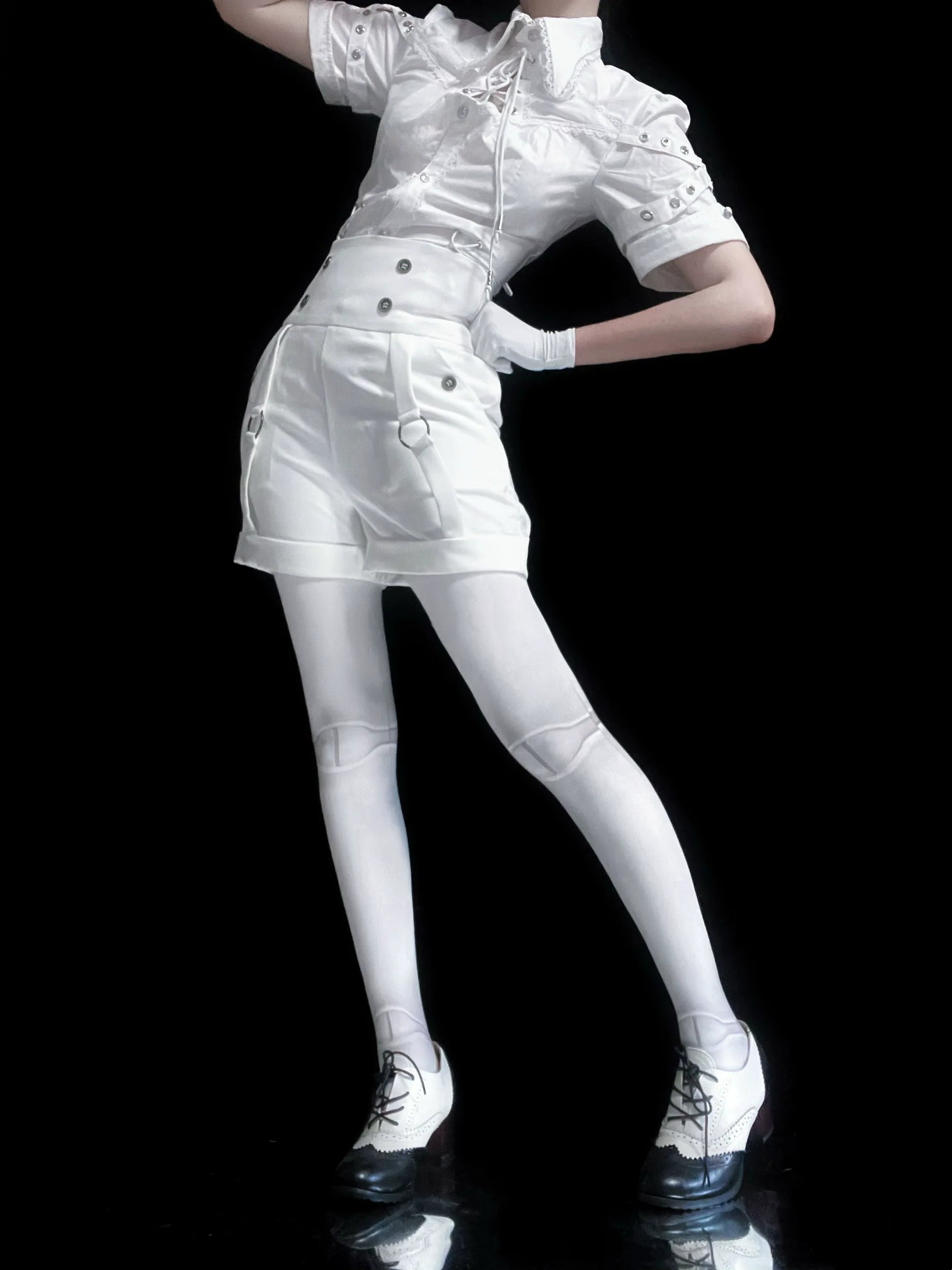 Gazing Galactic - Ouji Lolita Hight Waist Shorts