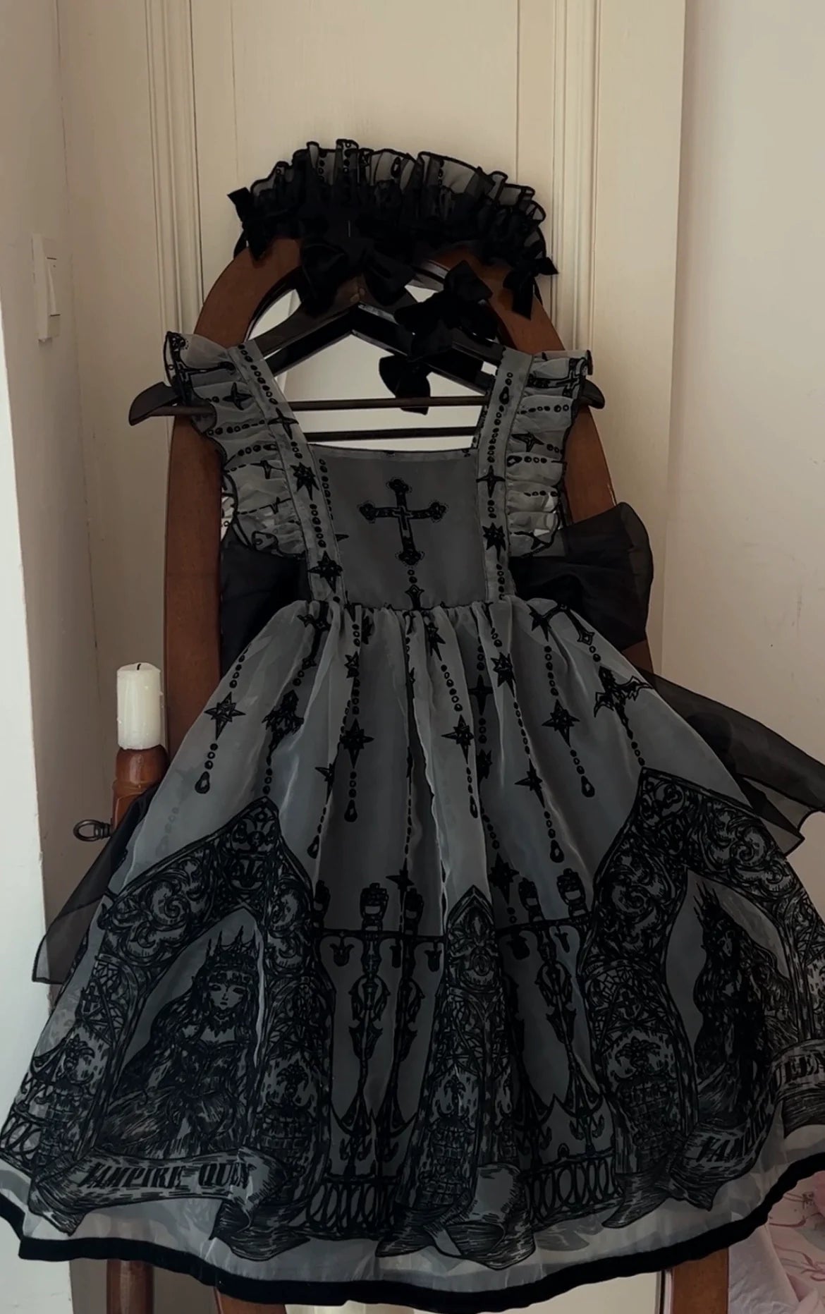 Sugar Girl - Cross Witch - Gothic Lolita Jumper Dress Suspender Dress