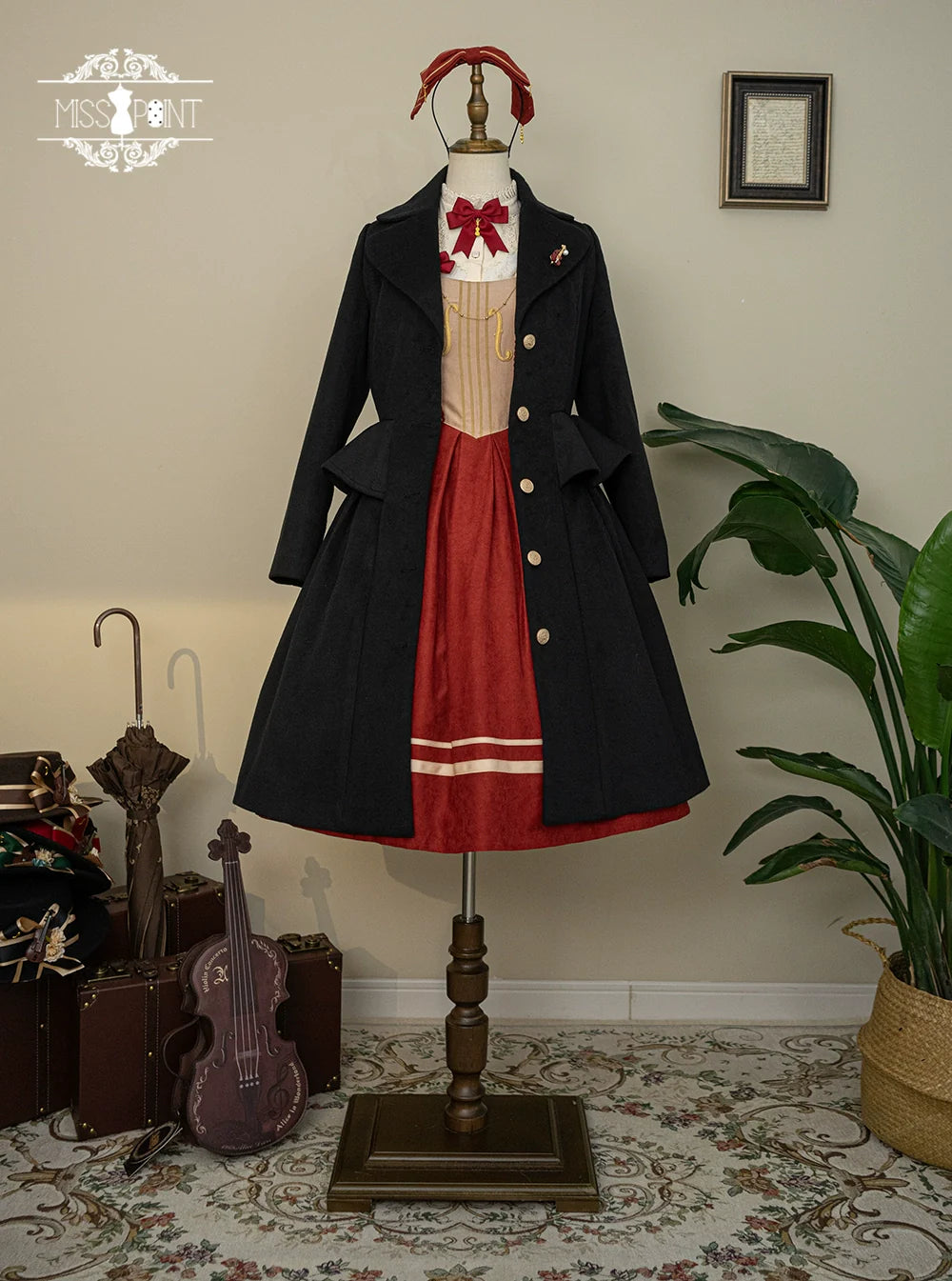 Miss Point - Customized Lolita Jumper Dress - Elegant College Lolita JSK